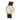 BLACK AND GOLD SOCIAL ANALOG WATCH