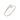RHODIUM PLATED SOLITARY RING WITH ZIRCONIA