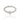 RHODIUM PLATED RING