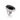 RHODIUM PLATED RING WITH STONE