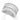 RHODIUM PLATED RING WITH ZIRCONIA