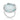 RHODIUM PLATED RING WITH CRYSTAL