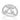 RHODIUM PLATED RING WITH ZIRCONIA