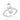 RHODIUM PLATED ANILLO CRISTALS