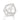 RHODIUM PLATED RING WITH CRISTALS AND ZIR