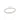RHODIUM PLATED RING WITH ZIRCONIA