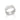 RHODIUM PLATED RING