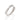 RHODIUM PLATED RING