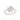 RHODIUM ABSTRACT RING IN WHITE