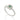 RHODIUM LUCID DREAMS RING IN GREEN