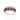 RHODIUM ELEGANT NIGHT RING IN RED
