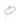 RHODIUM SINGLE STAR SKINNY RING