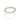 RHODIUM HALF STUDDED RING