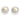RHODIUM PLATED EARRING WITH PEARL