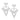 RHODIUM PLATED EARRING