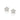 RHODIUM TINY STAR STUD EARRINGS