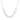 RHODIUM PLATED CHAIN WITH CRYSTAL