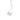RHODIUM LEVE APENAS O QUE ACALMA O CORAÇÃO NECKLACE