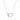 RHODIUM HEART PHOTO LOCKET NECKLACE