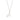 RHODIUM PLATED PENDANT