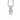 RHODIUM PLATED PENDANT WITH PEARL AND ZIRCONIA