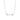 RHODIUM PLATED PENDANT