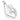 RHODIUM PLATED PENDANT