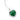 RHODIUM PLATED PENDANT WITH ZIRCONIA AND STONE
