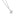 RHODIUM PLATED PENDANT WITH ZIRCONIA