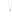 RHODIUM PLATED PENDANT