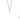 RHODIUM PLATED PENDANT