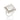 PLATINUM SQUARE STONE MAXI RING