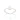 PLATINUM SMALL PIECE OF LOVE SOLITAIRE RING IN WHITE