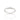 PLATINUM TWISTED POINT OF LIGHT SKINNY RING