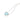 PLATINUM STONE HEART NECKLACE