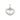 PLATINUM STUDDED HEART LETTER PENDANT