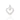 PLATINUM STUDDED HEART PENDANT IN WHITE