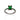 BLACK RHODIUM HOPE RING