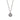BLACK RHODIUM PENDANT WITH ZIRCONIA