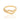 GOLD RING WITH ZIRCONIA