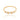 GOLD RING WITH ZIRCONIA