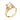 GOLD RING WITH ZIRCONIA