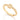 GOLD RING WITH ZIRCONIA