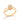 GOLD RING WITH ZIRCONIA