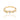 GOLD RING WITH ZIRCONIA