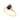 GOLD RING WITH CRYSTAL AND ZIRCONIA