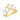 GOLD RING WITH CRYSTAL