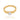 GOLD RING WITH ZIRCONIA