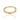 GOLD RING WITH ZIRCONIA