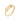 GOLD RING WITH ZIRCONIA